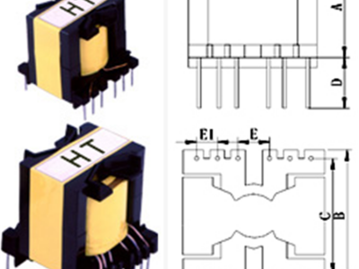 免费打样PQ高频变压器，实力源头厂家，快速定制[日进电子 高频变压器定制]