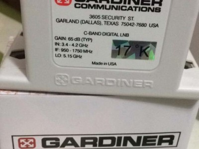 嘉顿17K高频头，GARDINER 17°K LNB，卫星接收头，嘉顿降频器