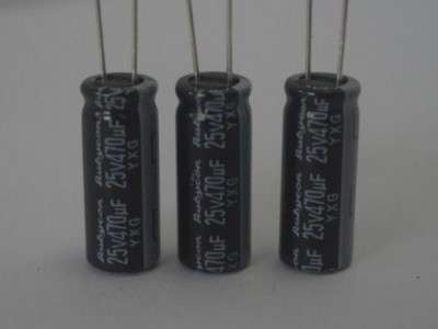 日本红宝石铝电解电容 Rubycon 高频低阻抗品 系列   25YXG220M