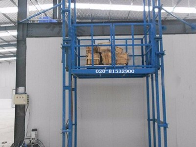 导轨式升降机厂家佰旺牌导轨升降机直销导轨式升降货梯价格报价