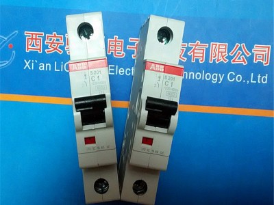 ABB空气开关S201-D25 1P 25A微型断路器交流