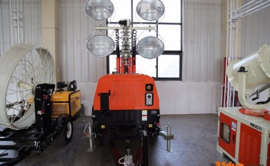 路得威RWZM12 工地移动照明车   柴油照明车