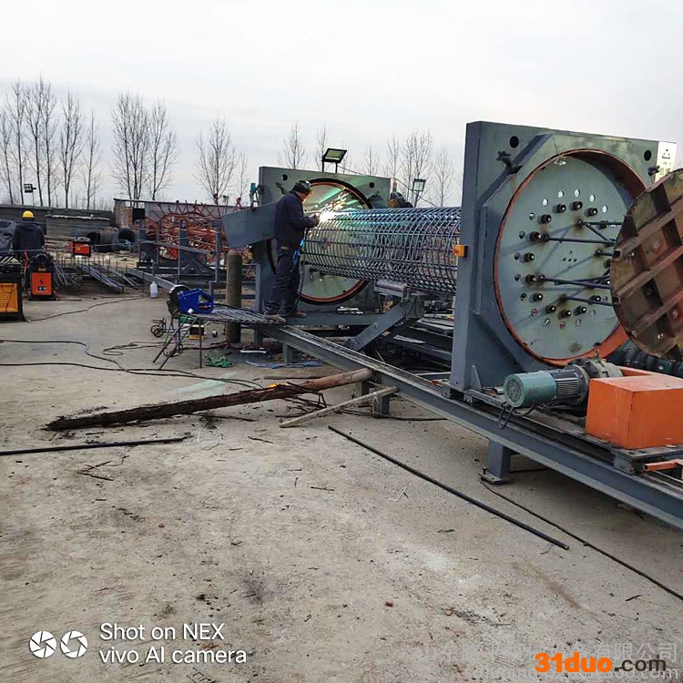 路平机械钢筋笼自动滚焊机 钢筋缠绕滚焊机 数控滚焊机