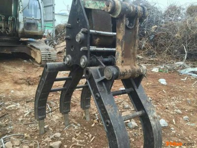 供应挖掘机机械式抓木器 机械抓斗 抓取废旧金属 木材载荷大