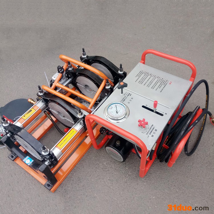 90-250PE/PPR对焊机 PE液压热熔对焊机 燃气管道对焊机双柱稳当