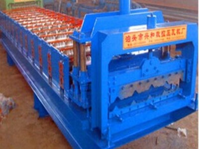 兴和机械820型全自动彩钢机械设备-彩钢琉璃压瓦机设备