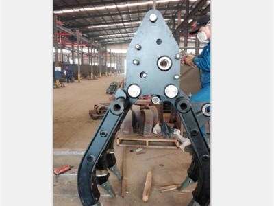 济宁邦力供应JXZ150型挖掘机机械抓木器 机械抓 成本低 抓取钢材 挖机钢抓