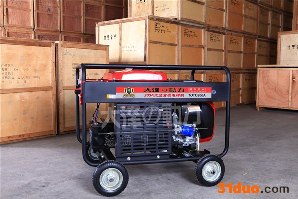 甘肃300A汽油发电焊机大泽动力 汽油发电电焊机