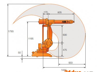 现货ABB弧焊机器人IRB 2600-12/1.85   12公斤  臂展1.85米