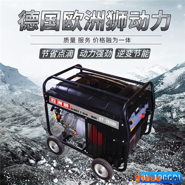 能发电汽油焊机190A规格