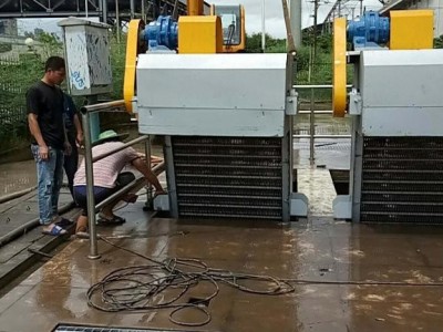 绿博斯GSHZ 回转式机械格栅 耙式机械格栅 机械雨水格栅 格栅捞渣机 转鼓式格栅除污机