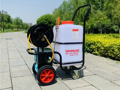 地下车库消毒消杀喷雾器 大豆秧消杀除虫打药机 拉管式电动打药机