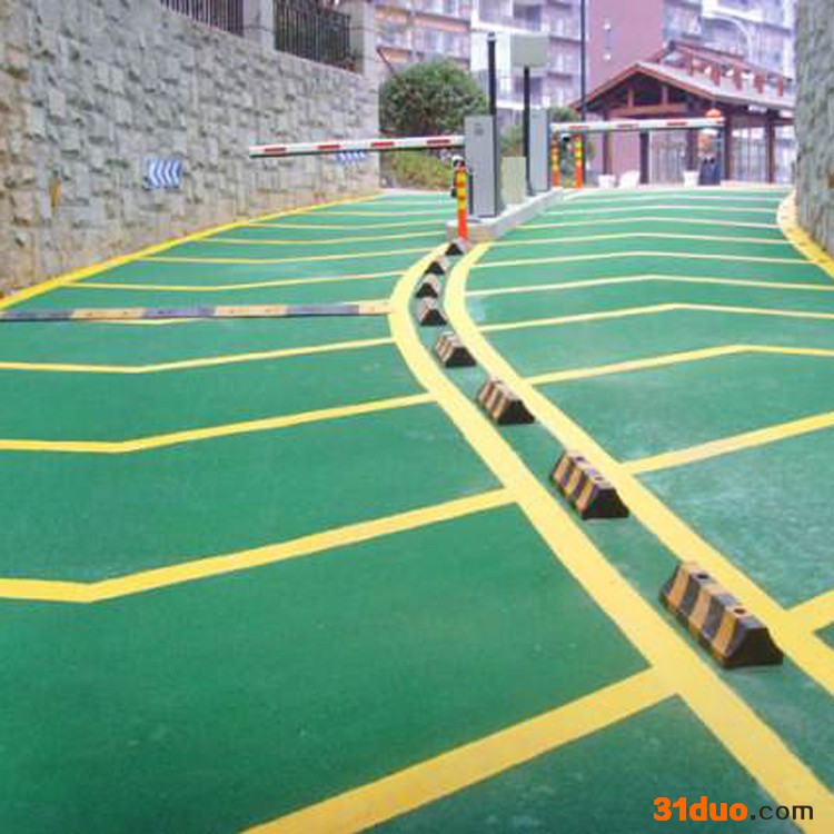 防滑坡道定制 地下车库坡道 无震动止滑车道 防滑地坪