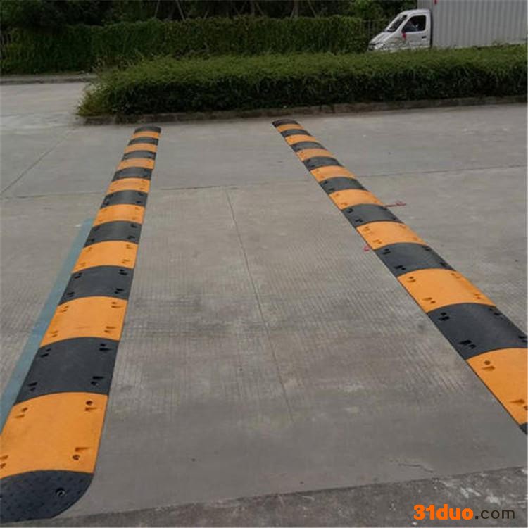 方元浩宇 汉中 减速带 限速缓冲带 斜坡道路加厚乡村马路车库减速板