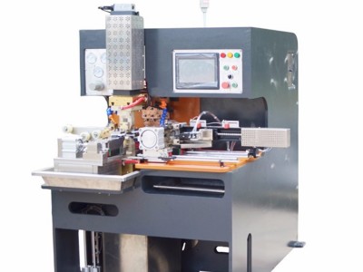 南京豪精 40铜编织线成型焊接专机 中频焊接变压器 自动切线机  点焊机成型焊接专机  厂家供应