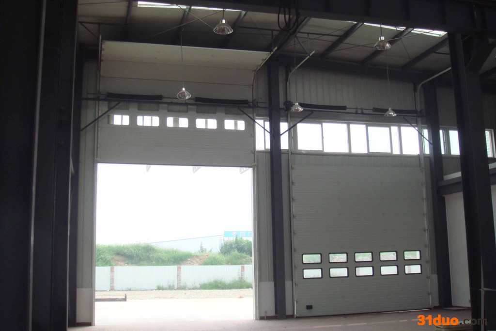 斯普瑞门业供应镇江大港，丹阳工业滑升门提升门，车间车库滑升门