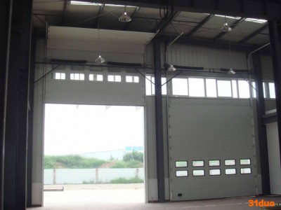 斯普瑞门业供应镇江大港，丹阳工业滑升门提升门，车间车库滑升门