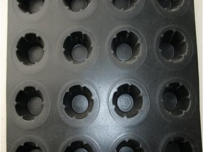 蓄排水板 屋顶绿化塑料排水板 室内种植 防水 车库顶板绿化排水板