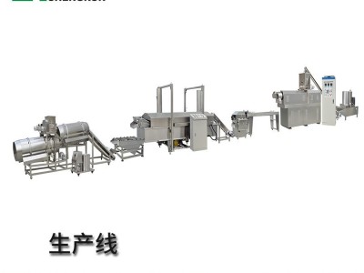 盛润小型TSE70 火爆出售的苦荞脆片机械设备 苦荞片油炸生产线 苦荞片机械设备