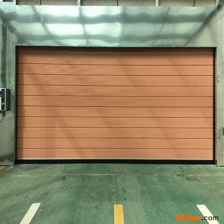 天津地下车库保温硬质快速卷帘门  铝合金防盗快速门