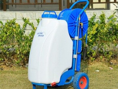 45L电动推车喷雾器 地下车库消毒消杀喷雾器 菜园菜地除虫打药机