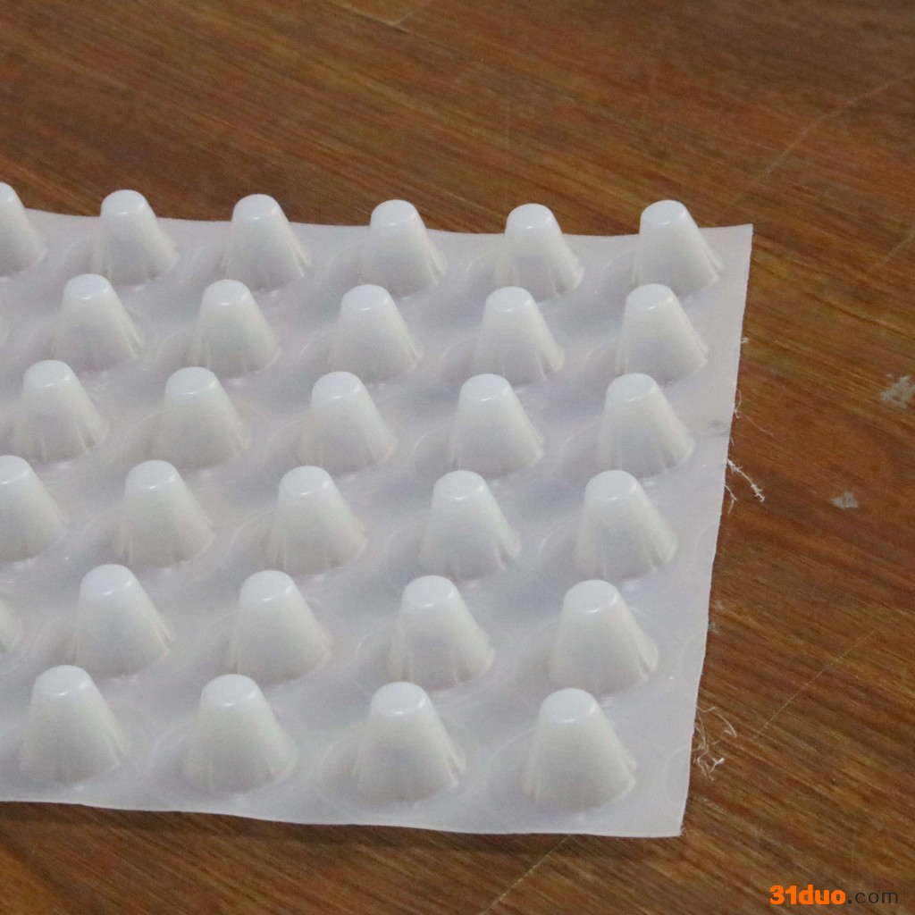 现货销售车库塑料排水板  hdpe凹凸型蓄排水板 车库底板小区绿化专用