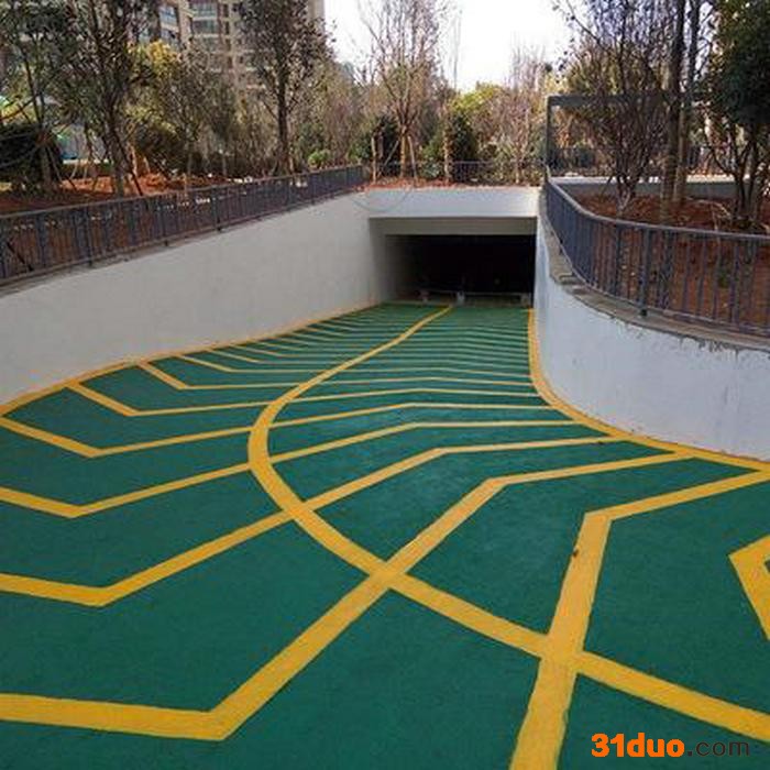 南京车库防滑坡道 水性防滑坡道材料 道路防滑带 地下车库防滑坡道 防滑路面施工队