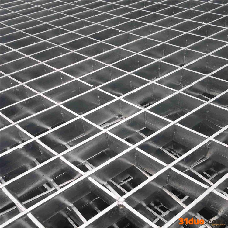 钢格栅 地下车库排水沟盖板 供应道路排水网格沟盖板重型钢格板定制楼梯铺设栈桥漏水铁板