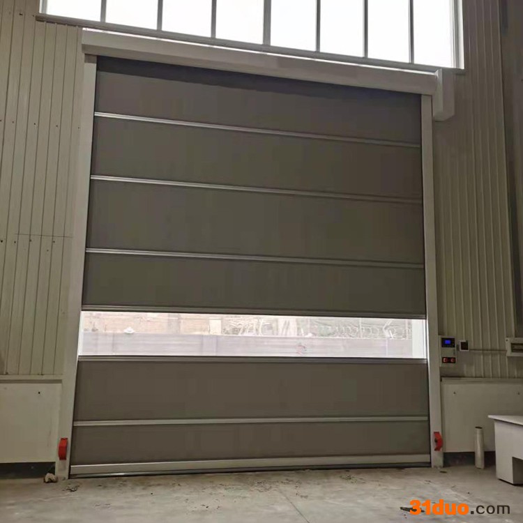广通门业 定制卷帘门 智能快速卷帘门 车库快速门