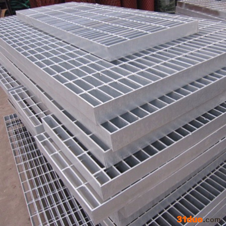 热镀锌钢格板洗车房地格栅防滑楼梯踏步板不锈钢地漏水沟车库盖板