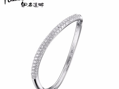 伊泰莲娜品牌电镀铜手镯 S925纯银明星同款时尚欧美跨境电商手链饰品定制