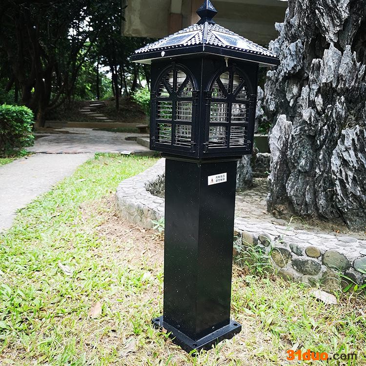 Caidian/蔡电CD-TYN-8164 LED灭蚊灯 电子灭蚊灯 适合花园庭院别墅仿生技术紫外线灭蚊灯防水防触电跨境