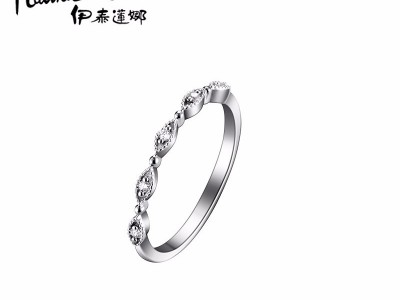 伊泰莲娜品牌电镀铜戒指欧美跨境电商s925纯银戒指 时尚合金指环批发定制