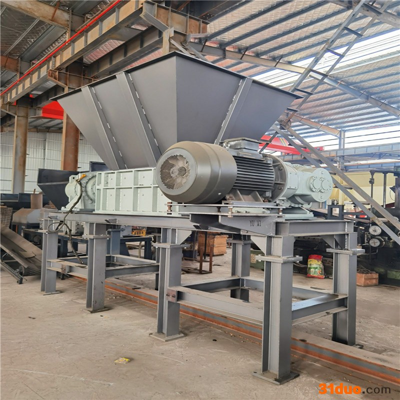 轮胎铁屑撕碎机厂家支持定制 卓泰批发1000型商标纸撕碎机