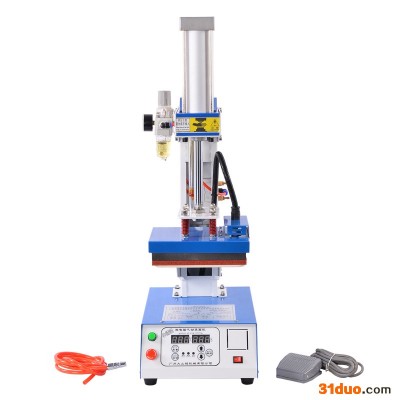 DSMC/大山铭 气动商标logo烫印压烫机 热转印自动烫唛机8*10CM