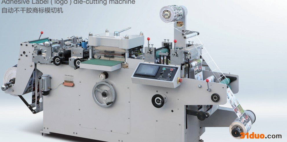 浙江炜冈WQM-320G 自动不干胶商标模切机