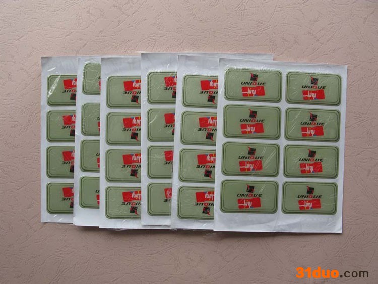 定做水晶滴塑 滴塑标牌 滴塑不干胶 滴塑标签 滴塑商标厂家批发