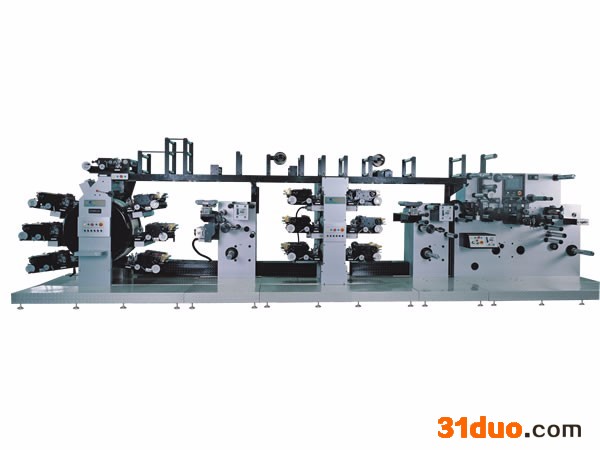 供应东莞汇研HY-260/12C卫星式轮转印刷机  商标印刷机 标签印刷机 不干胶印刷机 凸版印刷机 轮转机