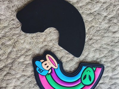 专业生产pvc胶章 PVC商标胶章 可定制