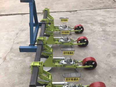 进贤县手推式小粒种子播种机小型谷子菜籽精播机