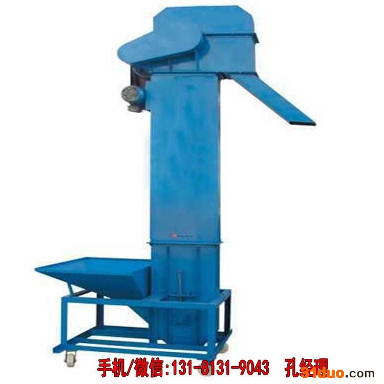 水泥石灰垂直斗式提升机 种子无破损斗提机 粮食罐仓斗式提料机