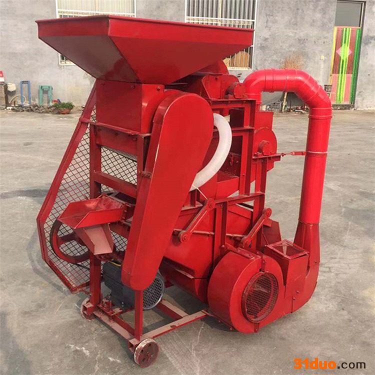 圣鲁机械 高效花生种子剥壳机 油坊花生种子剥壳机 除尘剥壳机