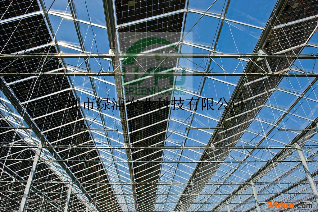 深圳绿浦节能、太阳能 花卉、 育苗种植温室 发电 节能温室