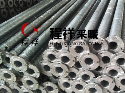 廊坊 花卉大棚翅片管散热器 带法兰翅片管 规格