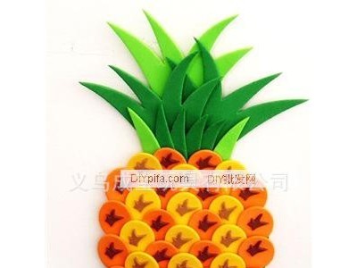 EVA花卉水果贴画 墙贴 儿童贴画 装饰画