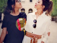 贾静雯晒素描照为梧桐妹庆生 甜喊女儿“大宝贝”