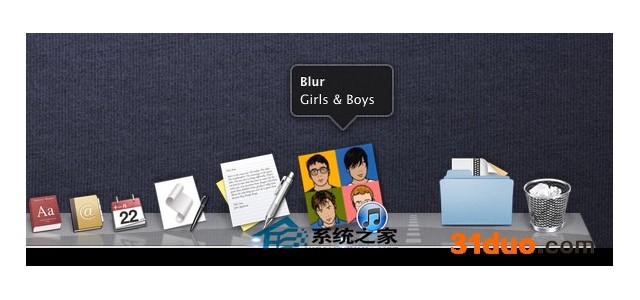 MAC如何将iTunes图标改为播放的曲目封面图片