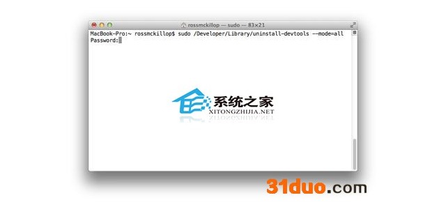 MAC卸载删除Xcode开发软件的技巧