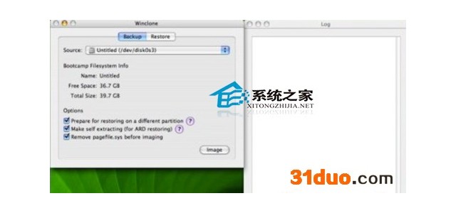 MAC如何通过Winclone备份Windows7