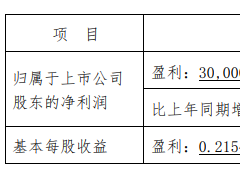 中兵红箭：预计上半年净利润同比增长64%